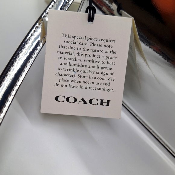 Platinum Coach Handbag - Picture 5 of 7